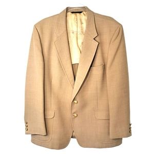 Kingsridge‎ Men's Blazer 46R Lyons Custom Fabric Chambersburg, PA Gold Buttons